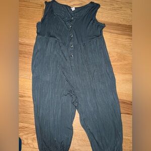 Kate Quinn Slate Blue Jumpsuit